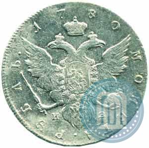 Picture 1 rouble 1780 year СПБ-ИЗ 