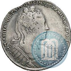 Фото 1 рубль 1730 года  