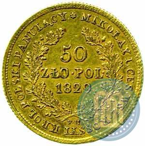 Picture 50 złotych 1829 year FH 