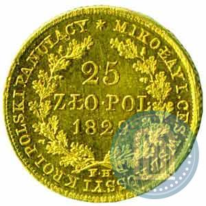 Picture 25 złotych 1829 year FH 