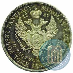 Picture 10 złotych 1827 year FH 