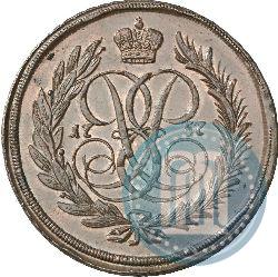 Picture 5 kopecks 1757 year  