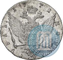 Фото 1 рубль 1772 года СПБ-ЯЧ-Т.I. 