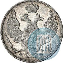 Picture 30 kopecks - 2 złotych 1837 year MW 