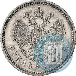 Picture 1 rouble 1887 year (АГ) 