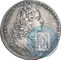 Picture 1 rouble 1727 year СПБ "Petersburg type"