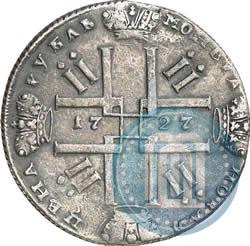 Picture 1 rouble 1727 year СПБ "Petersburg type"