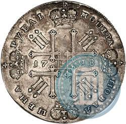 Picture 1 rouble 1728 year  "Type of 1728"