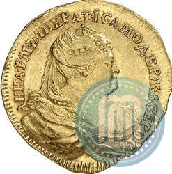 Фото Жетон 1740 года  "В память кончины Императрицы Анны"