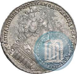 Picture 1 rouble 1733 year  