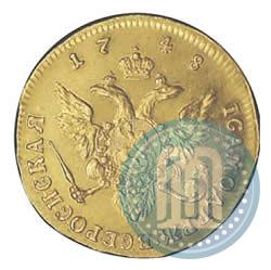 Фото 1 червонец 1748 года  