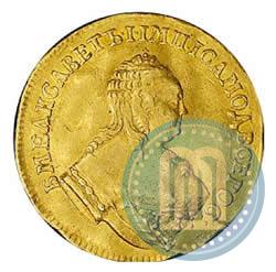 Picture 1 ducat 1751 year  "St. Andrew on the reverse"
