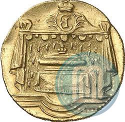 Фото Жетон 1761 года  "В память кончины Императрицы Елизаветы"