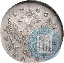 Picture 1 rouble 1742 year СПБ 