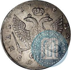 Picture 1 rouble 1749 year ММД 