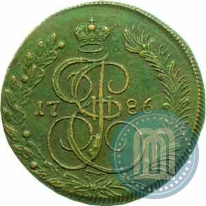 Picture 5 kopecks 1786 year КМ 
