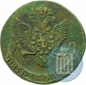 Picture 5 kopecks 1786 year КМ 