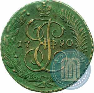 Picture 5 kopecks 1790 year АМ 