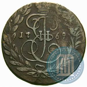 Фото 2 копейки 1769 года ЕМ 