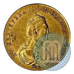 Фото 5 рублей 1778 года СПБ 