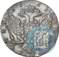 Фото 1 рубль 1768 года СПБ-СА 