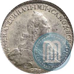 Picture 1 rouble 1776 year СПБ-ЯЧ 