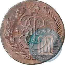Фото 5 копеек 1767 года ММ 