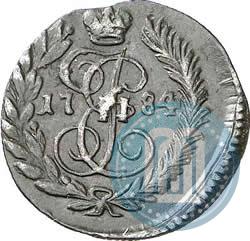 Фото Полушка 1784 года КМ 