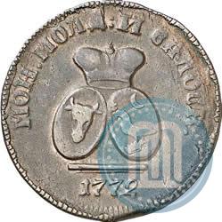 Фото Пара - 3 денги 1772 года  
