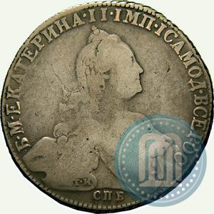 Фото 1 рубль 1776 года СПБ-ЯЧ 