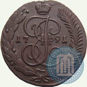 Picture 5 kopecks 1791 year АМ 