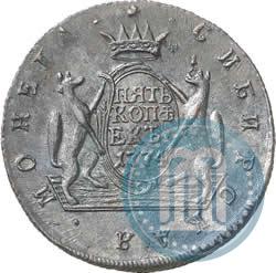 Фото 5 копеек 1774 года КМ 