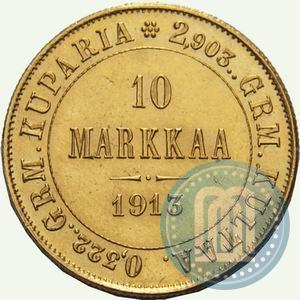 Picture 10 markkaa 1913 year S 