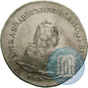 Picture 1 rouble 1742 year СПБ 