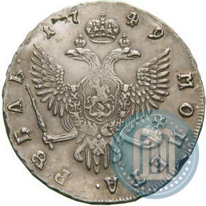 Picture 1 rouble 1749 year СПБ 