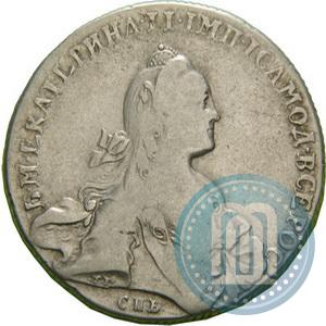 Picture 1 rouble 1766 year СПБ-АШ 