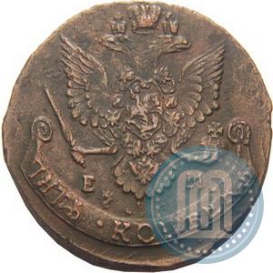 Фото 5 копеек 1781 года ЕМ 