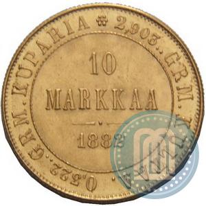 Picture 10 markkaa 1882 year S 