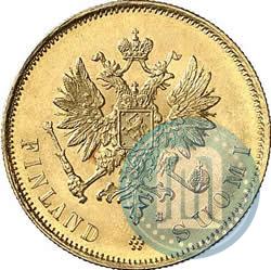 Picture 10 markkaa 1879 year S 
