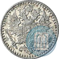 Фото 25 пенни 1865 года S 