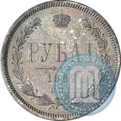 Picture 1 rouble 1882 year СПБ-НФ 