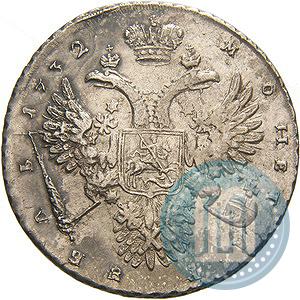 Фото 1 рубль 1732 года  