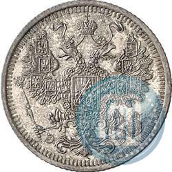 Фото 15 копеек 1908 года СПБ-ЭБ 