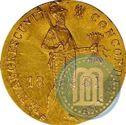 Фото Дукат 1831 года  "Польское восстание"