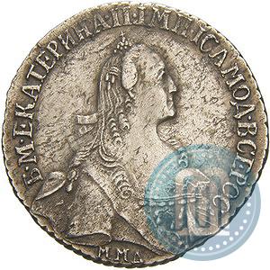 Фото Полуполтинник 1768 года ММД-EI 