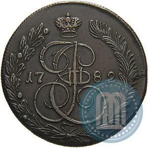Фото 5 копеек 1782 года КМ 
