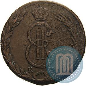 Picture 10 kopecks 1775 year КМ 