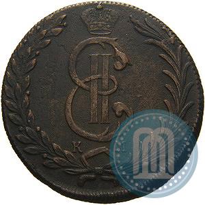 Фото 10 копеек 1778 года КМ 