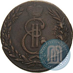 Фото 5 копеек 1772 года КМ 