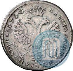 Picture Poltina 1710 year  "Portrait of 1707"